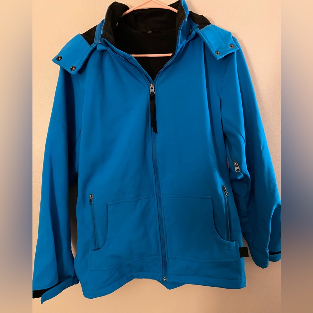 STS Ranchwear Black and Teal Coat